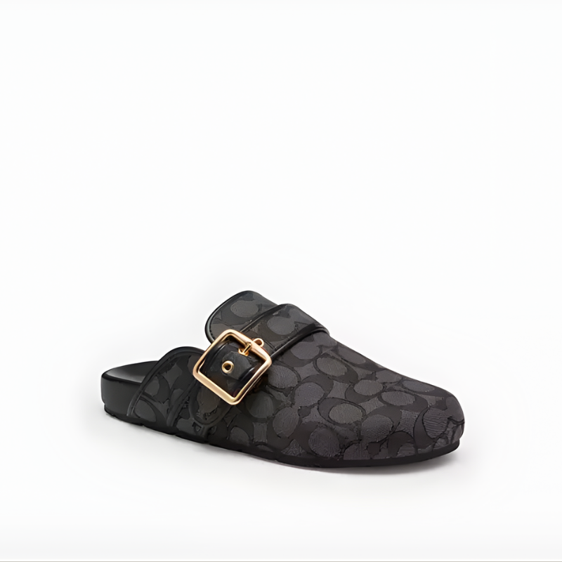 Coach Buckle Clogs